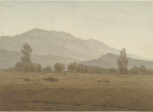 Caspar David Friedrich - Neumond über dem Riesengebirge (1810)