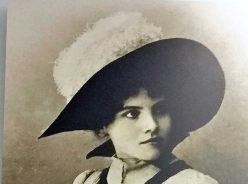 Ana Lušin (vir: http://ekomuzej.benedikt.si/benedikt/ana-lusin-1881-1910-in-ivan-cankar-pri-benediktu)